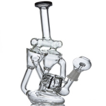 Twincycler Dual Chamber Inline Perc Reciclador para uso diário (ES-GB-085)